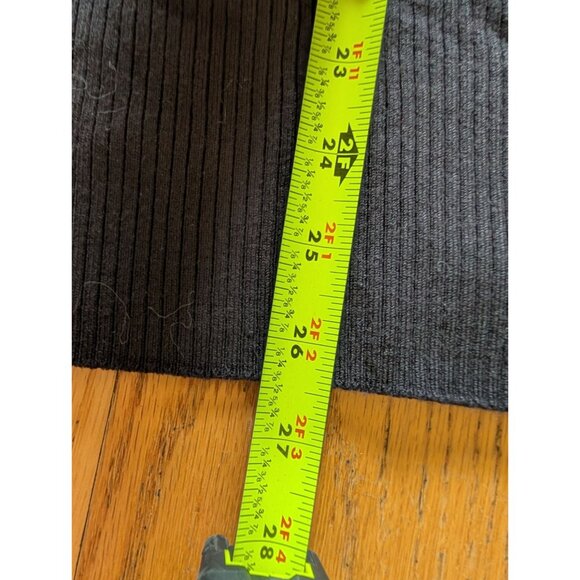 Ellen Tracy Womens Sleeveless Ribbed Knit Top Large Black - Picture 8 of 9